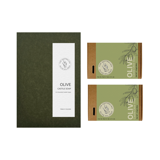 OLIVE Duo Castile Unscented Gift Set