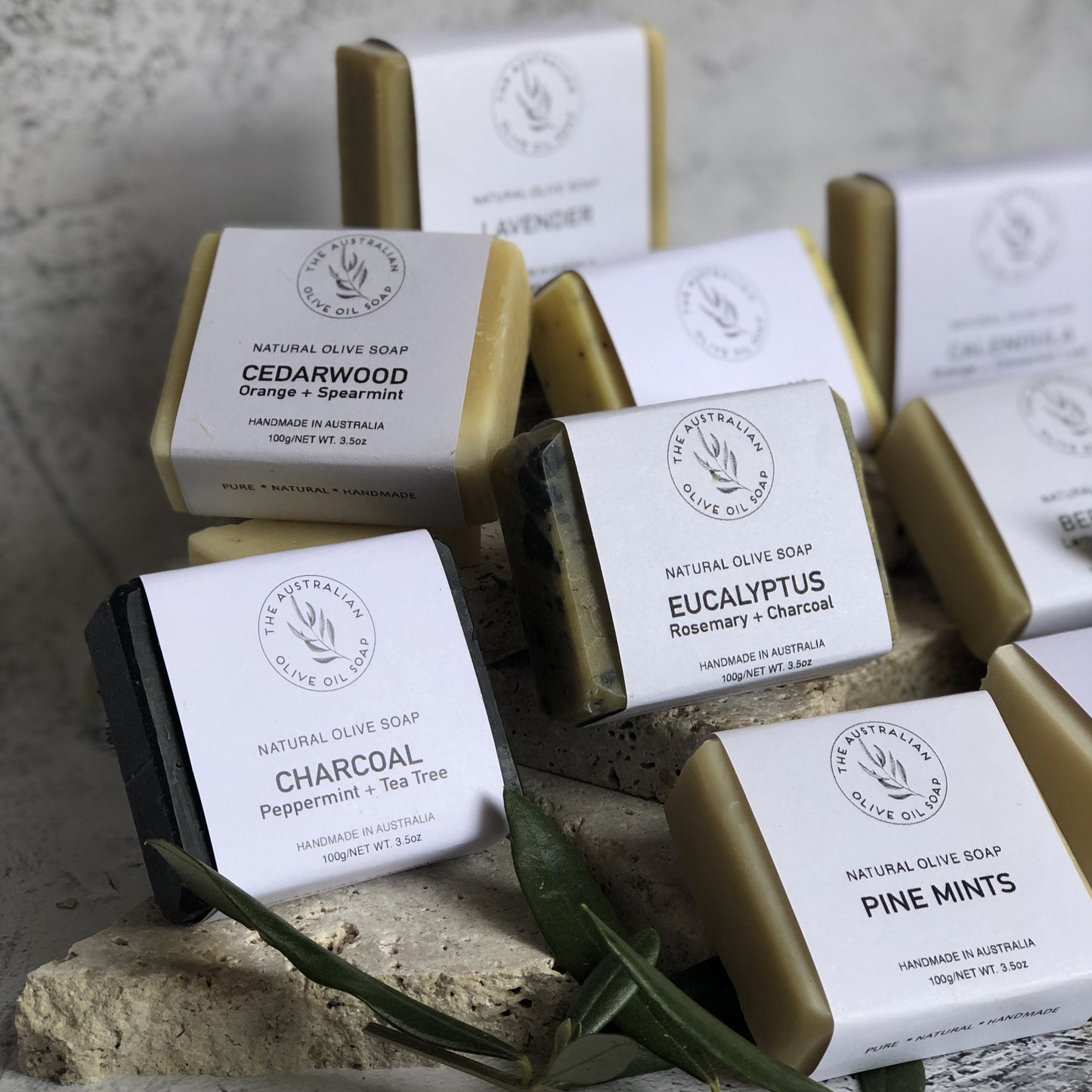 Scented Olive Soap bundles The Australian Olive Oil Soap