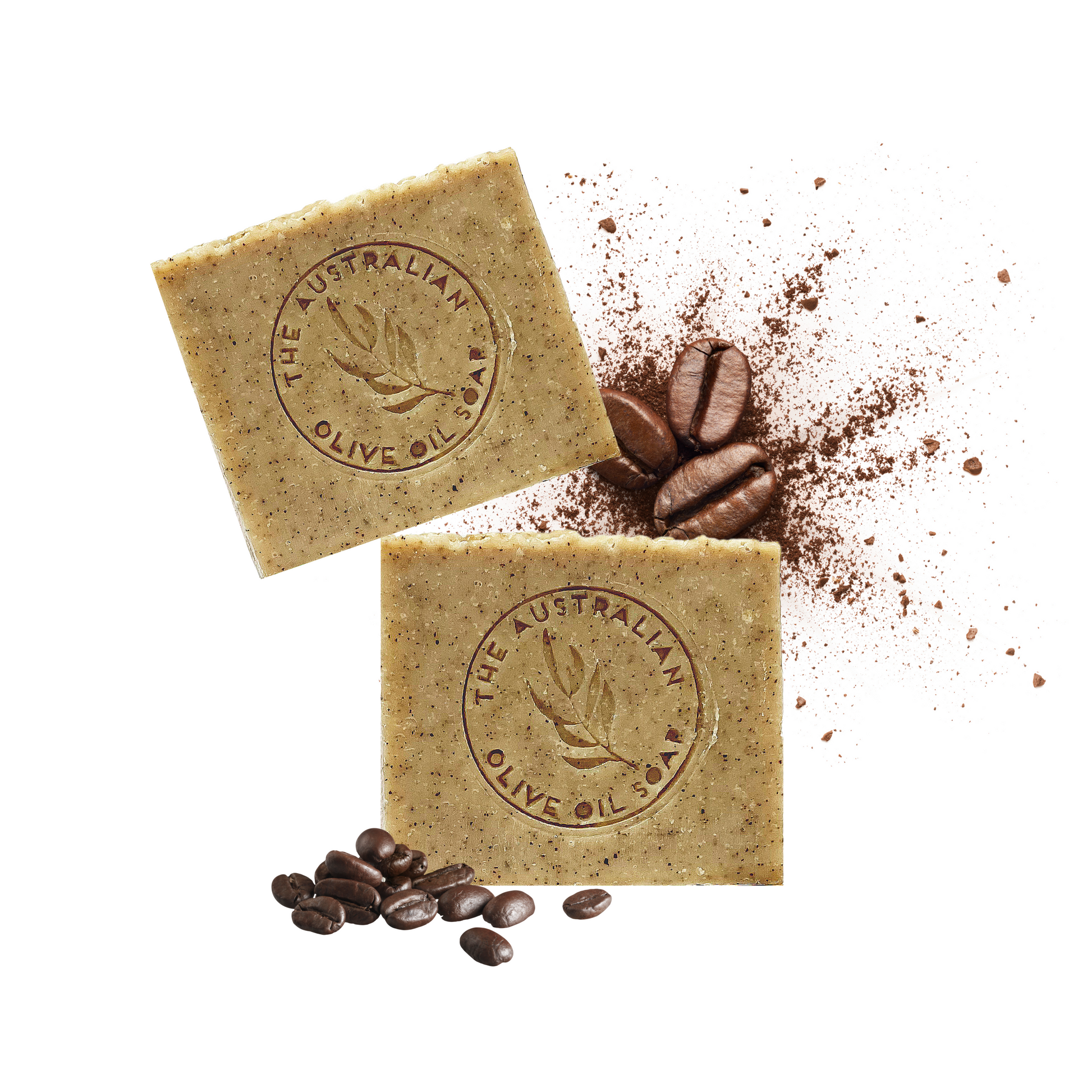 The Australian Olive Oil Soap Coffee Peppermint Soap